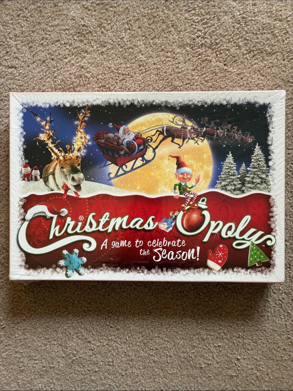 Christmas-Opoly Board Game